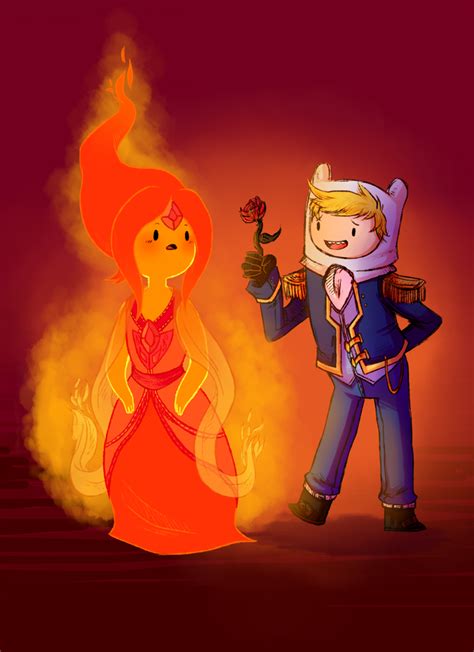 adventure time fire finn|what happened to flame princess.